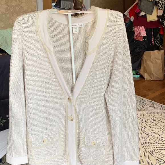 Cold water Crerk‎ sparkly “Chanel like” cardigan. Wornnonce - Picture 1 of 4